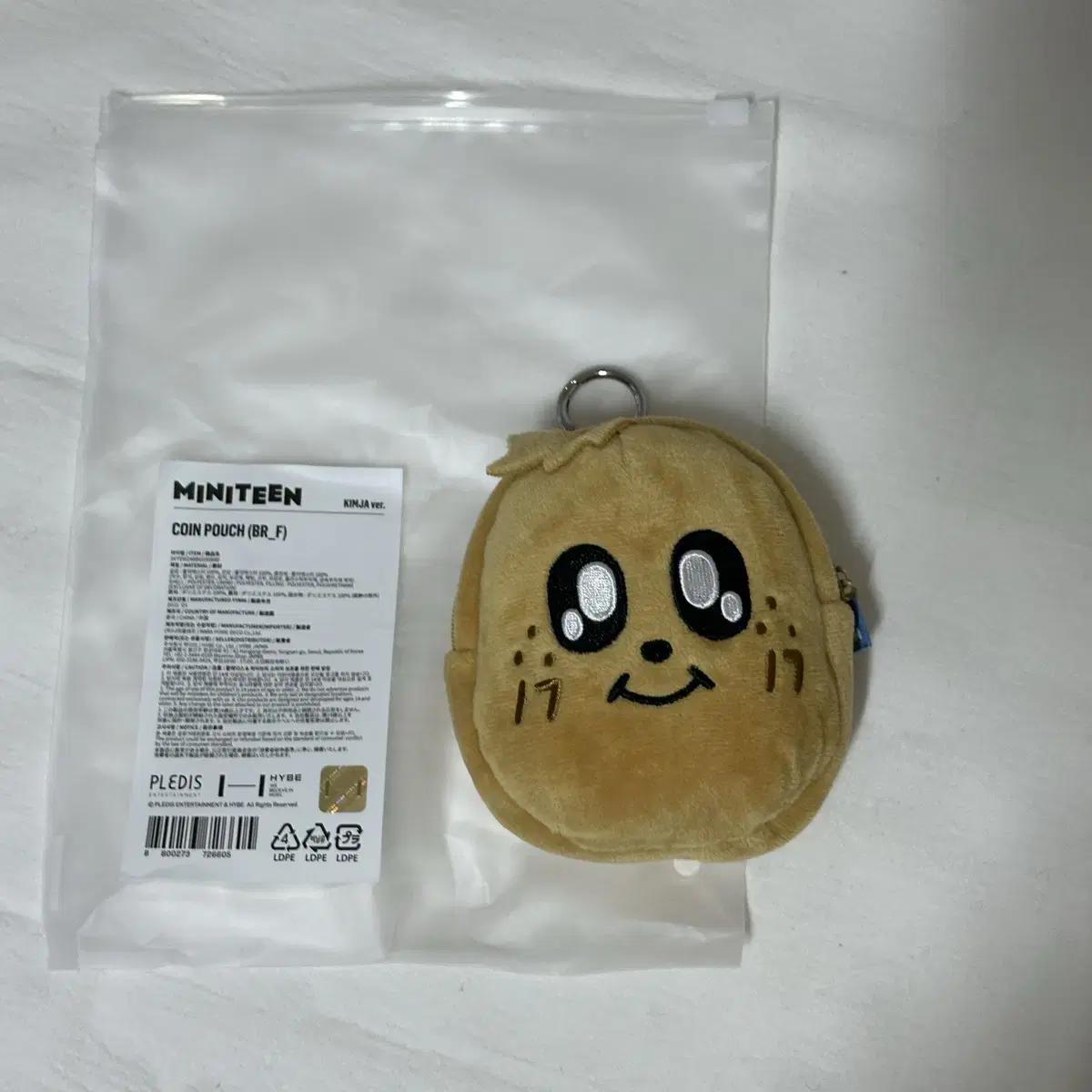 

Seventeen Minkyu Miniteen Kimja Doll Coin Wallet