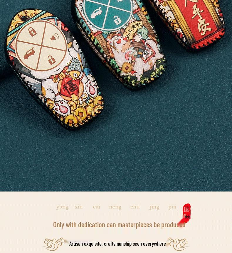 Personalized Key Case for NIO ES8, ES6/EC6 - Gender-Neutral Future Key Holder