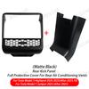 For Tesla Model Y Juniper 2026 Rear Screen Cover Protector Frame Back Air Vent Trim Protective White Car Interior Accessories