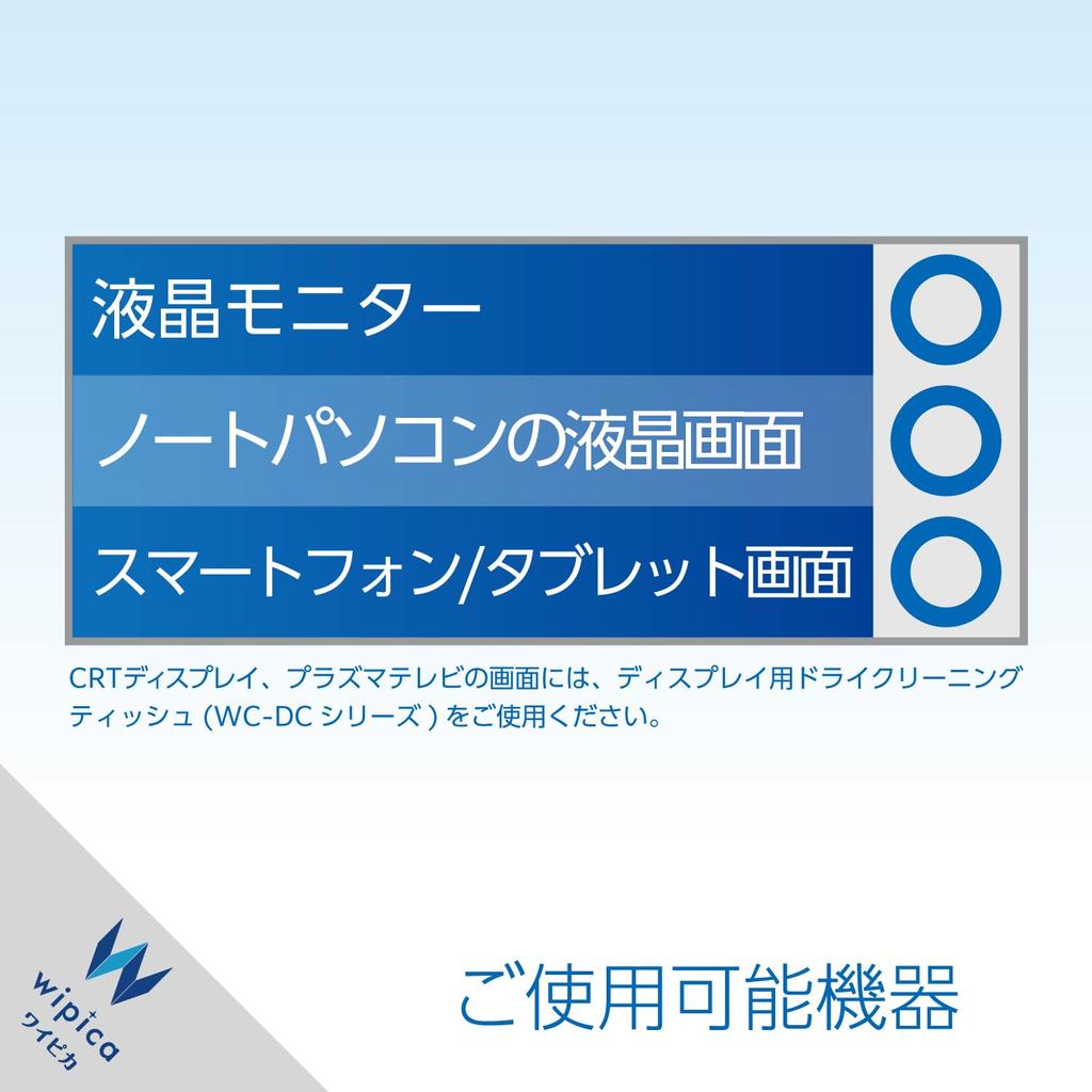 Elecom Wet Wipes for LCD 150 Screens, Bottle, Wipes, WC-DP150B