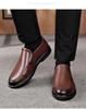 Men's Breathable Genuine Leather Casual Business Shoes - Comfortable, Soft Sole, Four Seasons Style.