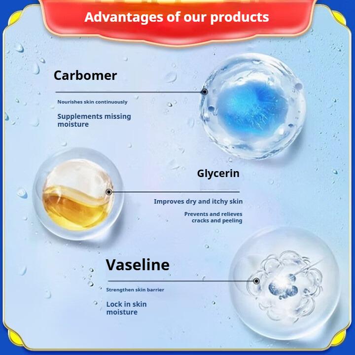 Kräm för spruckna fötter, kräm för spruckna hälar, spruckna händer och fötter, svampinfektion, salva för fjällning och sprickbildning [Köp mer för fler rabatter]