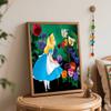 Disney Oil Painting Painting Kit Alice In Wonderland Home Bedroom Wall Decoration Creative Handmade Gift127