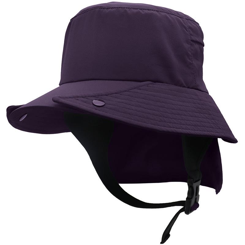 Men's Fisherman Hat Wide Brim Surf Cap New Style Breathable Brim Sun Protection Quick Dry Ideal for Beach Waterproof Cool Hat