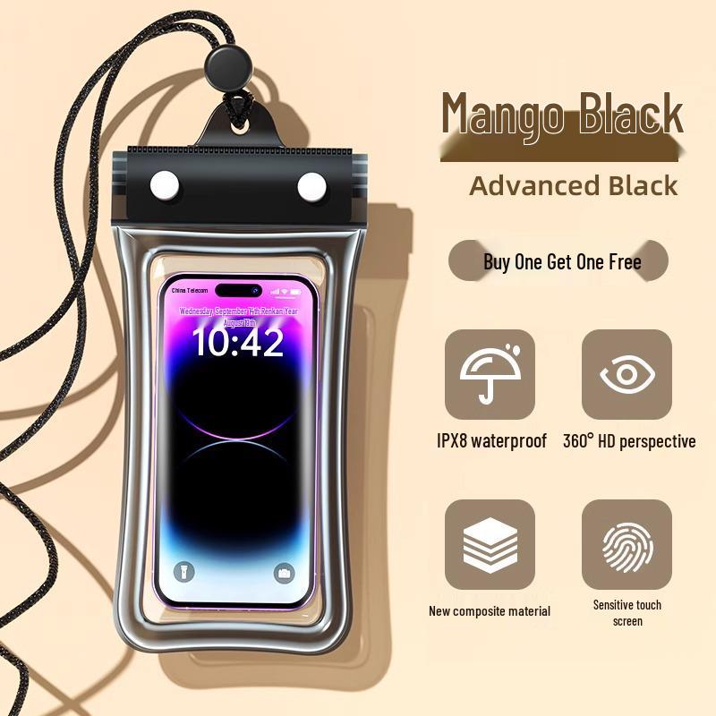 Waterproof Touchscreen Phone Case for Swimming, Rafting, and Underwater Photography