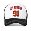 Los Angeles 91 baseball Cap Street Hip Hop Harajuku caps For Women Unisex outdoor ountaineering hat Breathable mesh snapback hats