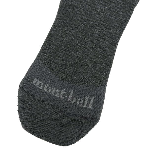 Wickron Walking Short Socks 1118532 L [Montbell] Men's (Black (BK) / (26-28cm))