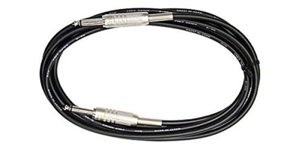 CANARE LC03 BLACK Shielded Instrument Cable, 3m