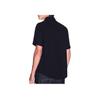 Armani Exchange Solid Color Button Short Sleeve Shirt Men shirts Navy-Blue XM001237-AF13141-UB101