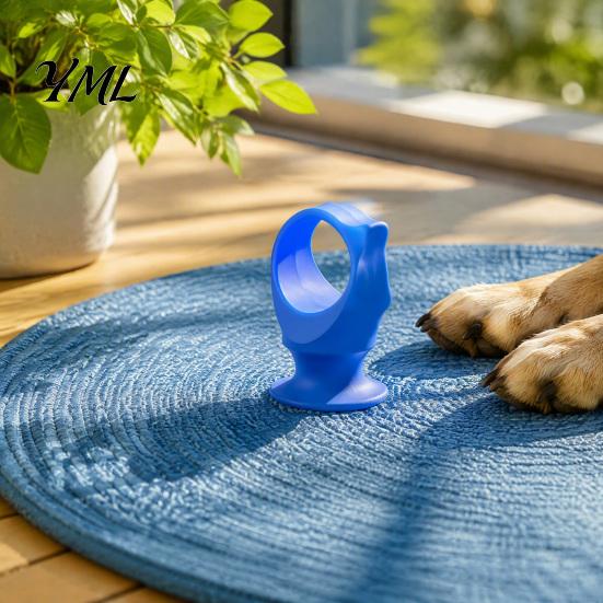 Interactive Dog Chew Toys Pet Toothbrushing Assistant for Dogs Cats, Silicone Bite Block Tool to Allow Dental Hygiene Products You Brush Your