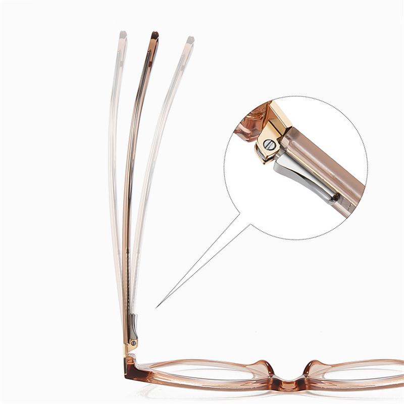 Luxury Cat'S Eye Fashion Women Myopia Glasses Big Frame  Anti-Blue Light  Prescription Eyewear -0.5 -0.75 To -6.0