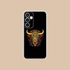 Bull Head Phone Case for Samsung Galaxy S25 S24 S23 S22 S21Plus FE Ultra Soft TPU Clear Shockproof Cover