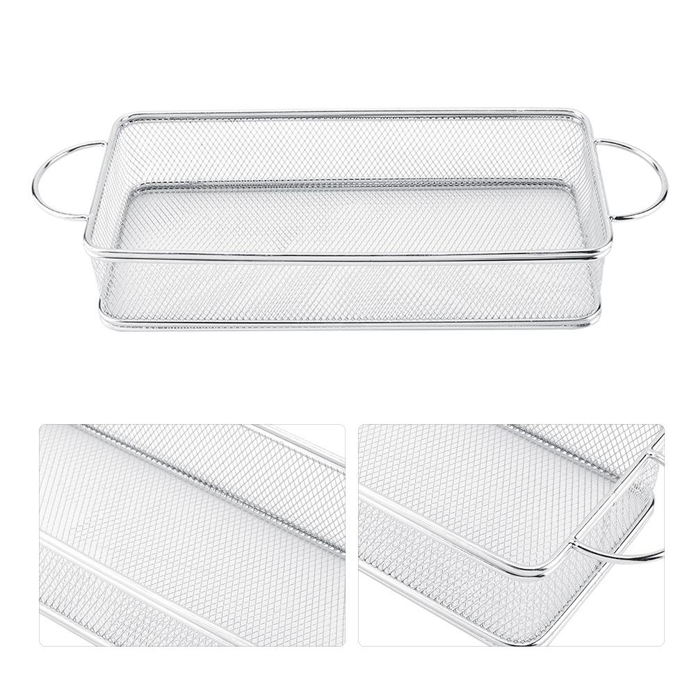 Edelstahl Frittierkorb Multifunktions-Netzfrittierkorb(27*12*6cm)