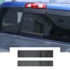 2X Rear Central Window Decor Sticker Trim Decals for Dodge Ram 2011+ Accessories
