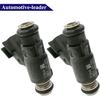 2Pcs 27709-06A Fuel Injectors 6 Holes Engine 2770906A Original Equipment Compatible for Harley Davidson Dyna Motorcycle 275CC Engine 25 Degree