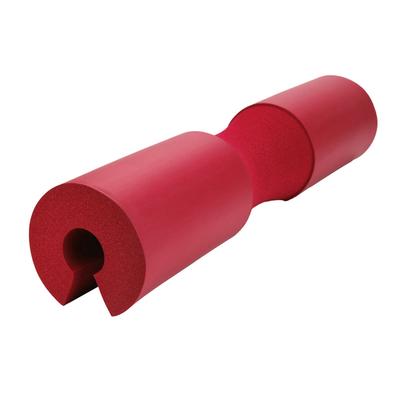 Almohadilla para sentadillas con barra Protección para cuello y hombros Protector para levantamiento de pesas (rojo)