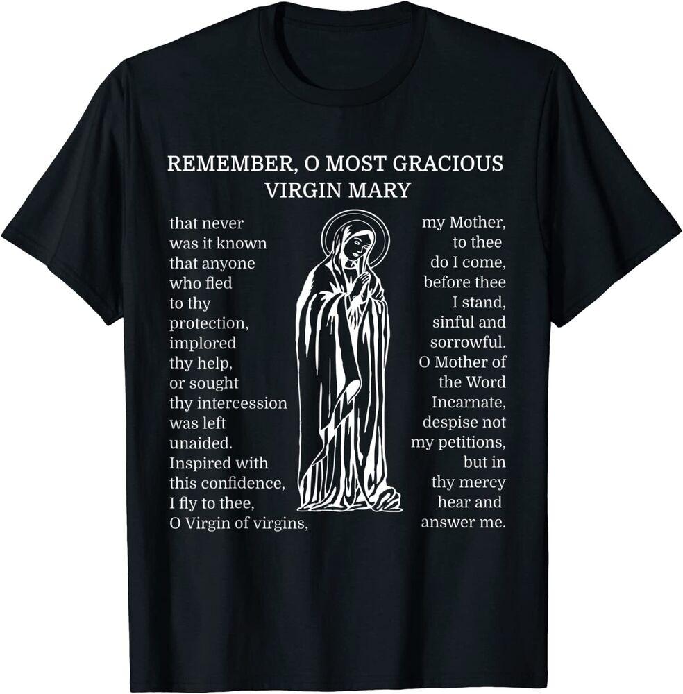 

Футболка унісекс Memorare Catholic Prayer Mary Mother XXXXL