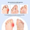 Adjustable Silicone Toe Separator & Corrector for Overlapping and Big Toe Alignment
