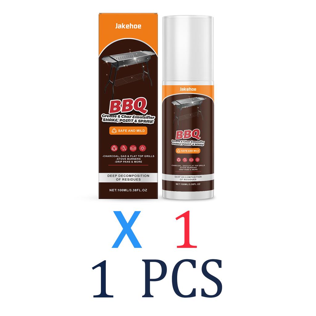 Grillreiniger Spray Für BBQ Ofen Herd Fettentferner Heavy Duty Entfetter Eingebranntes Fett Angebranntes Essen Außen Innen 100ml