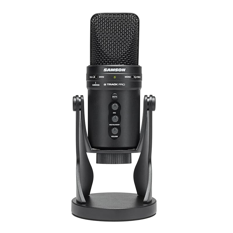 

SAMSON G-Track Pro professional USB condenser microphone/audio interface[]