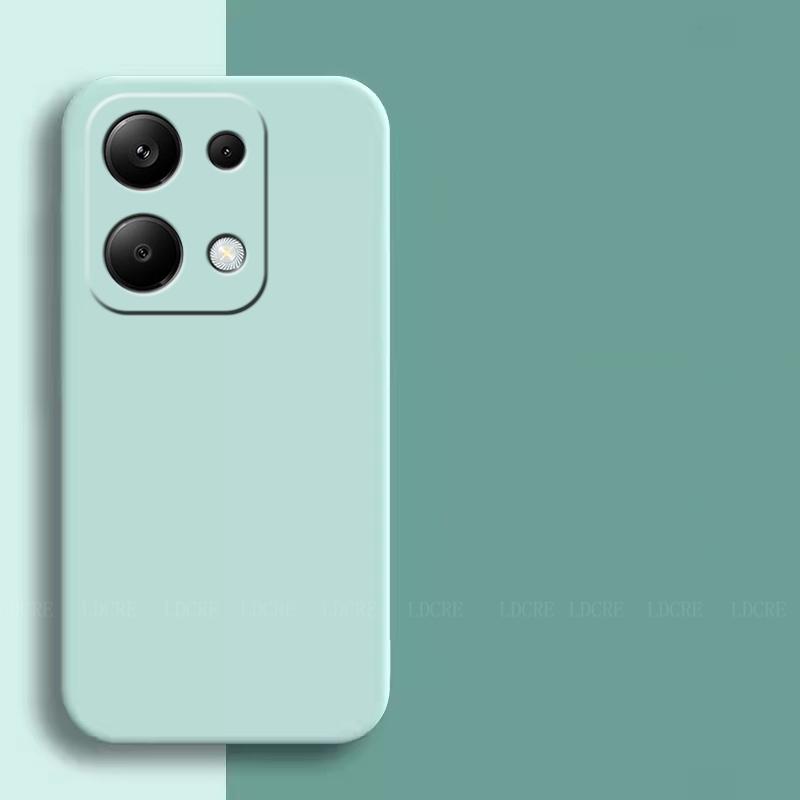 

Для Redmi Note 13 Pro 4G чехол Xiaomi Redmi Note 13 Pro 4G Capas НОВЫЙ оригинальный жидкий силиконовый чехол Redmi Note 13 Pro 4G Note 13 Pro 4G светло-голубой
