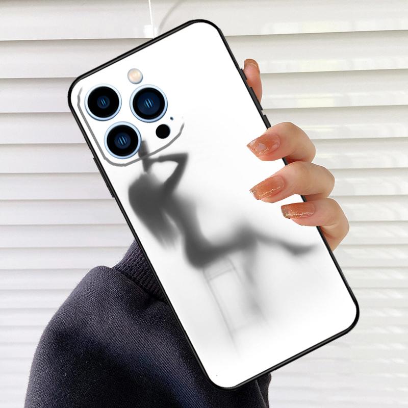 Woman Silhouettes Phone Case For iPhone 17 16 15 14 13 12 11 Pro Max Mini 15 16 Plus 16e 17 Air Cover Fundas