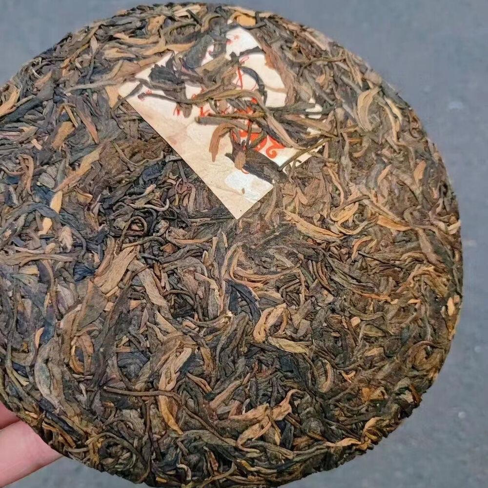 357g Yunnan Old Pu-erh Raw Tea 2004 Jixinghao Raw Pu'er Aged Tea Cake Puerh Tea