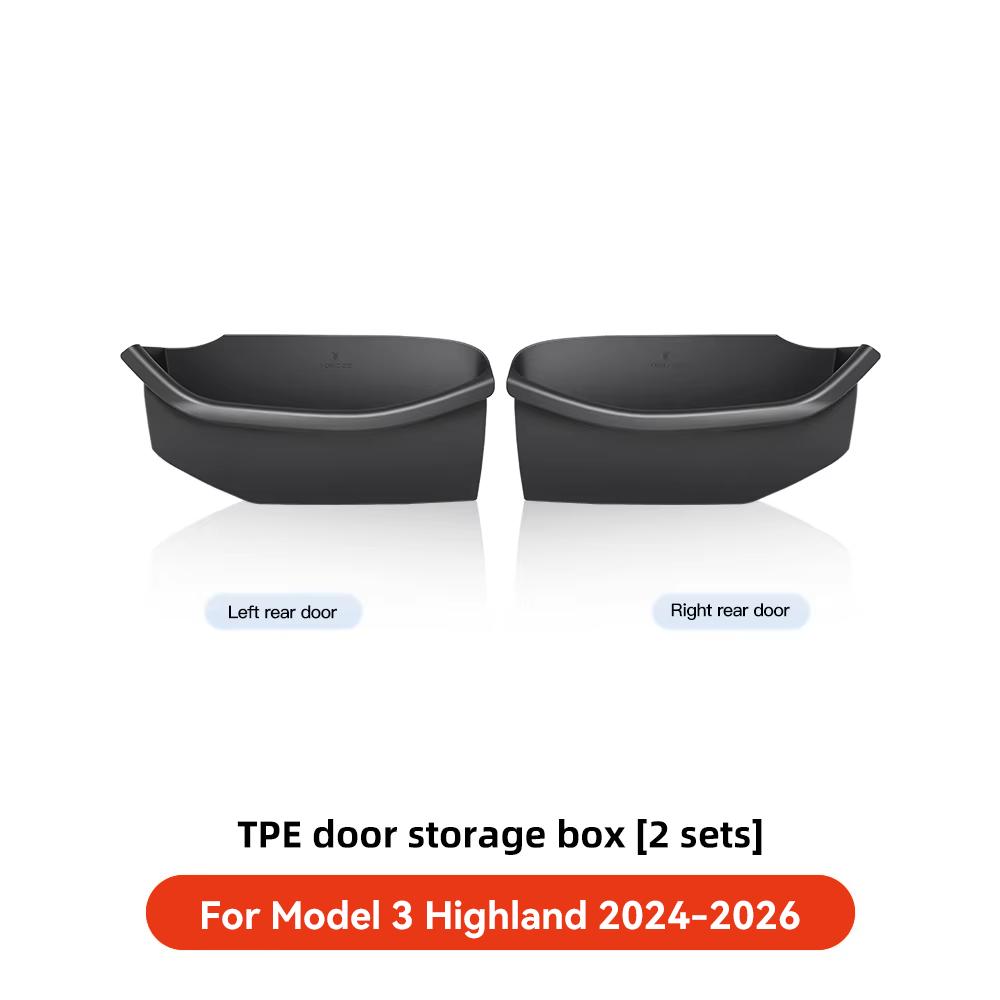 YZ For Tesla Model 3 Highland Model Y 2021-2025 Rear Door Mechanical Switch Handle Emergency Puller Button Car Accessories