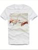 Herren T-Shirt Vintage Michelangelo und David Meme Parodie Damen Tee Streetwear Oversize Lässig Tr