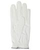 St. Andrews Men's Golf Glove (Synthetic Leather, Single Hand) - Size LL (25-26cm) - 042-5985251 031_White x Silver