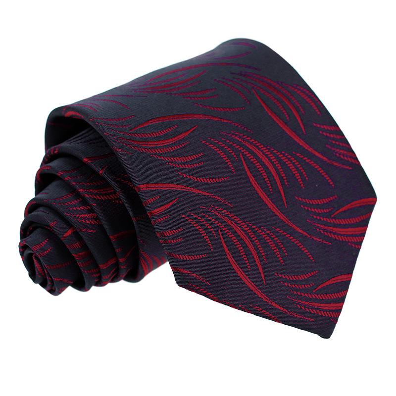 Men's Premium 7.5cm Plaid Polyester Tie for Business, Casual, Wedding, or Best Man Suit.