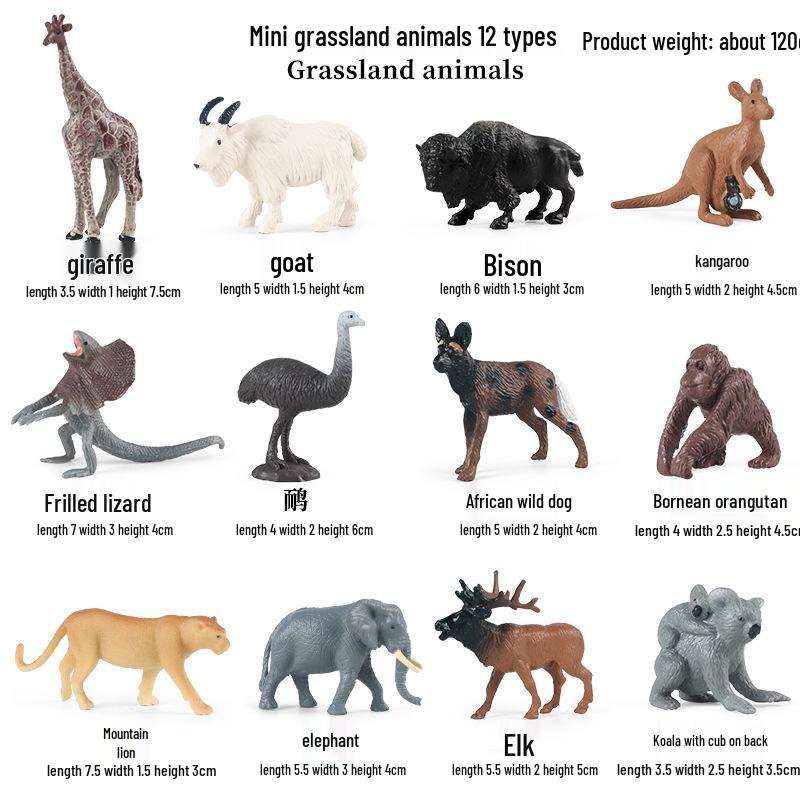 Realistic Miniature Pig Sow Figurine Toy Animal Model Ornament