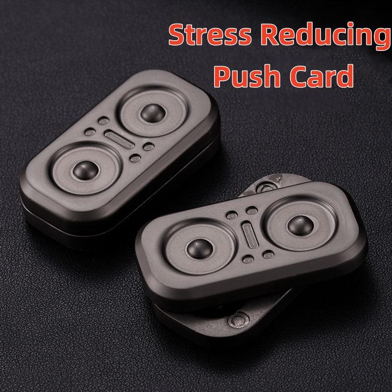 Car Beautiful Stickers Black Studio Gao Pc Owl Rotates Push Fidget Slider Magnetic Haptic Slider Edc Adult Fidget Toys Tool Anxiety Office Stress Easing