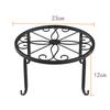 Metal Potted Plant Stands Duty Rustproof Iron Round Flower Pot Stands Indoor Outdoor Plant Holder Support Rack Plant Stand Rack