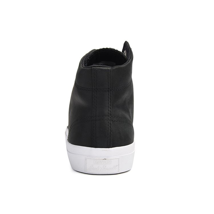 Converse Jack Purcell Comfortable Versatile High-Top Canvas Shoes Unisex Sneakers Black White 157707C