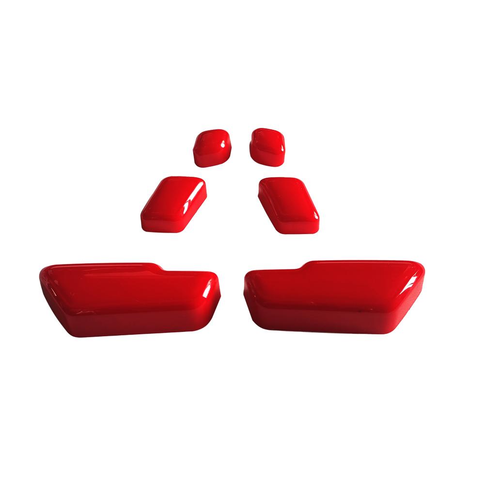 Styling auta Kryt tlačidla nastavenia sedadla Nálepka Vhodné pre Mercedes Benz C E Trieda W204 W212 GLE W166 ML GL GLS Trieda Auto Príslušenstvo