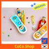 EdisonStainless Chopsticks Easy Spoon&Case Set Police Pororo,Firefighter Pororo (Right-Handed)