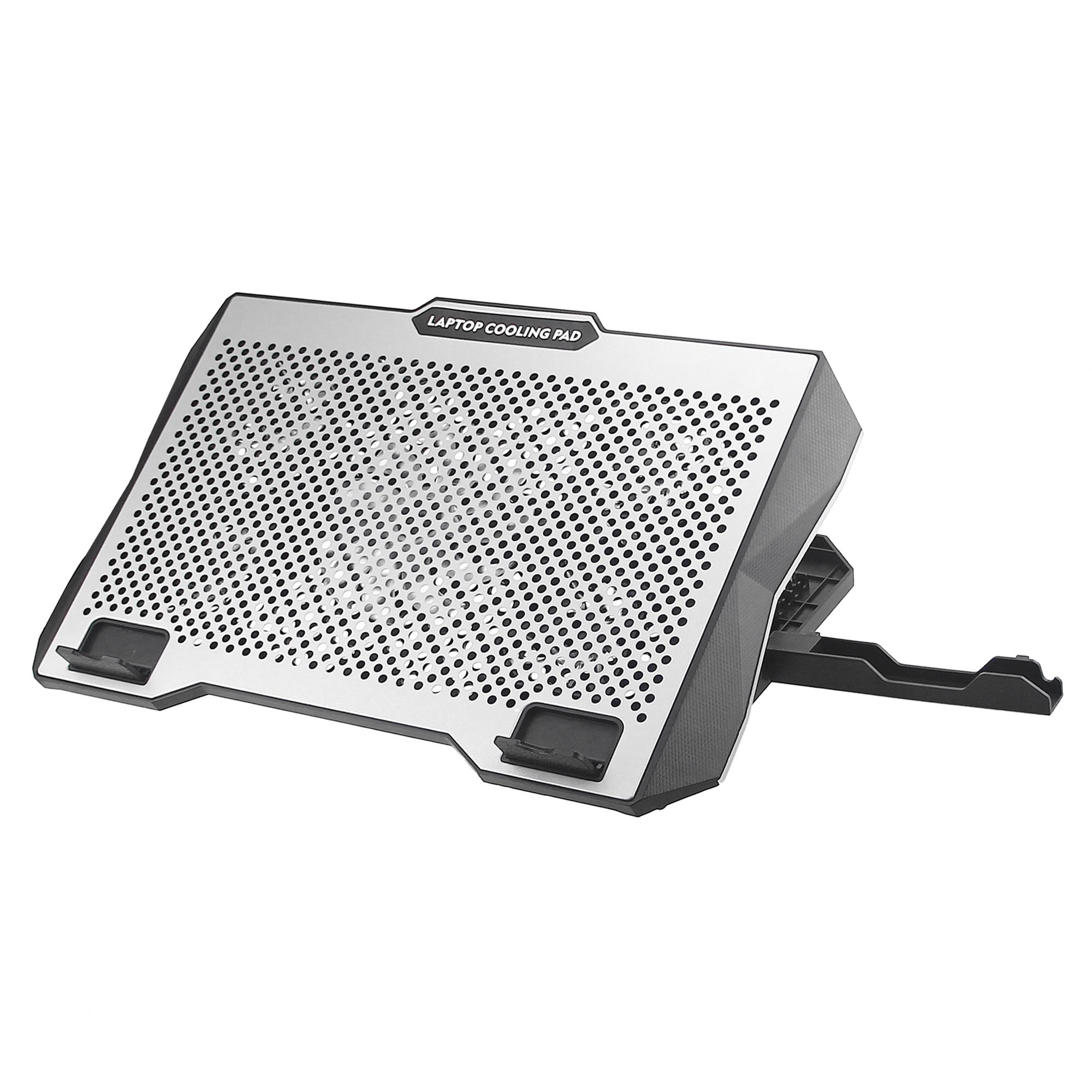 S605 RGB Light Laptop Cooling Pad Height Adjustable Gaming Notebook Cooler with Phone Holder A
