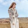 Betu Women's Fair Isle Double-Zip Knit Cardigan