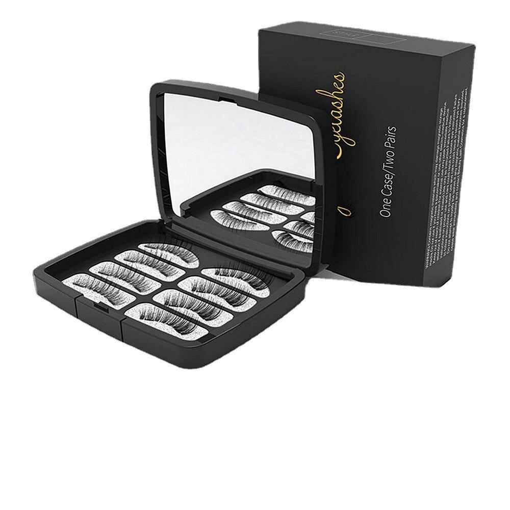 Magnetic Eyelashes With Magnets Naturally Dense Handmade Makeup Eyelashes Extended False Eyelashes Eye Makeup LXY