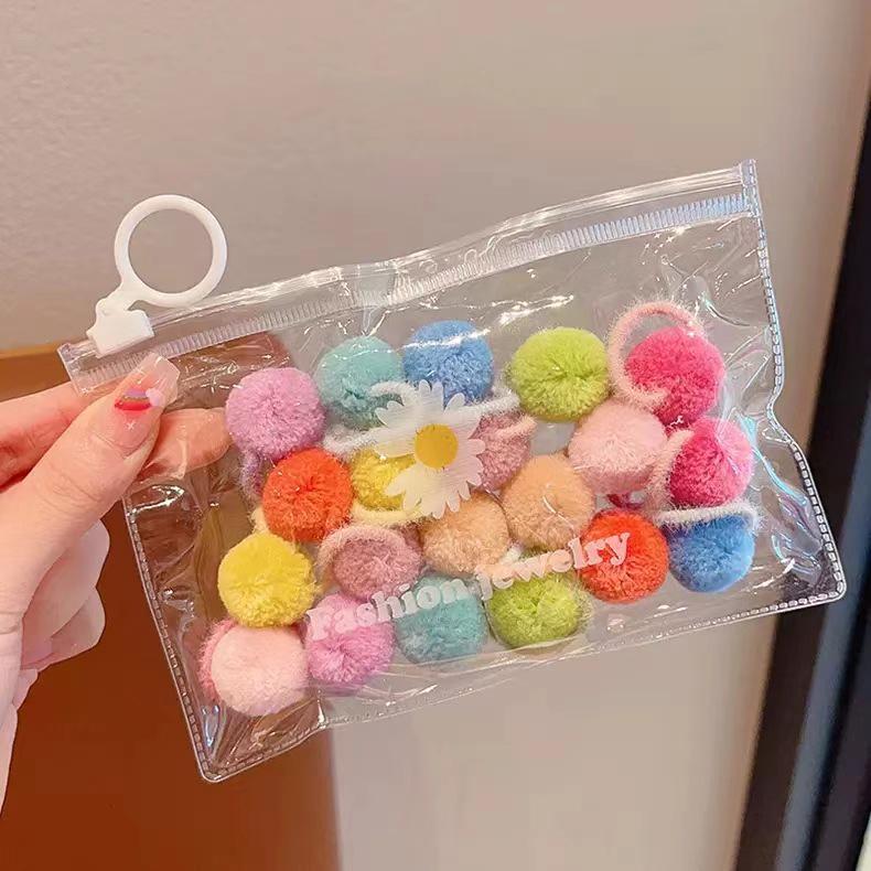 Dopamine Color Hair Ties for Kids: High Elasticity, Gentle On Hair, Canned for Convenience