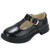 Children's Girls Princess Leather Flats - Soft Sole Spring/Autumn 2026 Student Performance Shoes