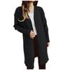 Women's  And Winter Fashion Solid Color Knitted Cardigan Sweater Jacket