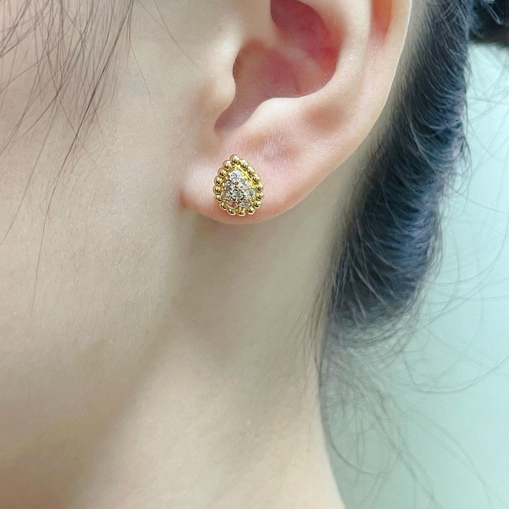 Hot Brand Vintage Earrings for Women Luxury Jewelry Fashion Water Drop Designer Eardrop Pure 925 Sliver Party Stud Earrings