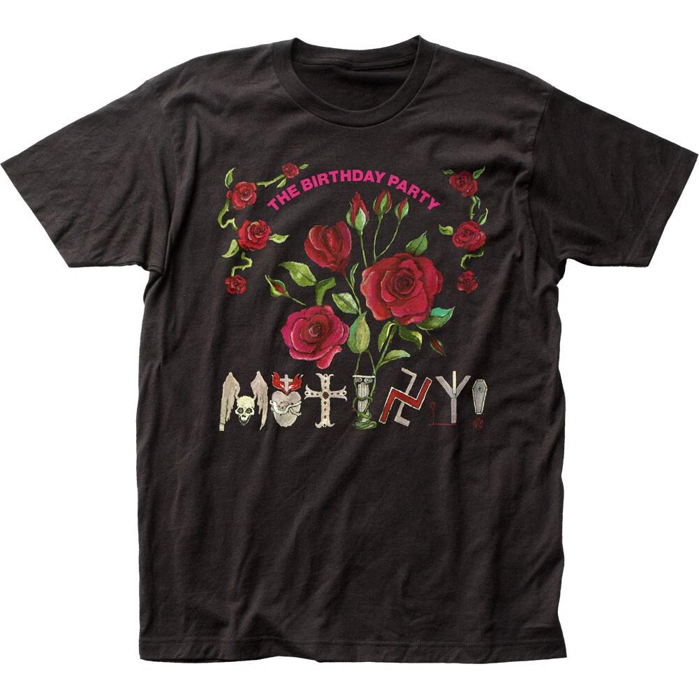 The Birthday Party Mutiny! Mens T Shirt Rock And Roll Music Classic Tee Black