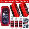 120ml Pulitore Vetri Auto Spugna per Vetri Auto Spazzola Pulizia Detergente Film Oleoso Parabrezza Agente Lucidante Vetri Manutenzione Auto
