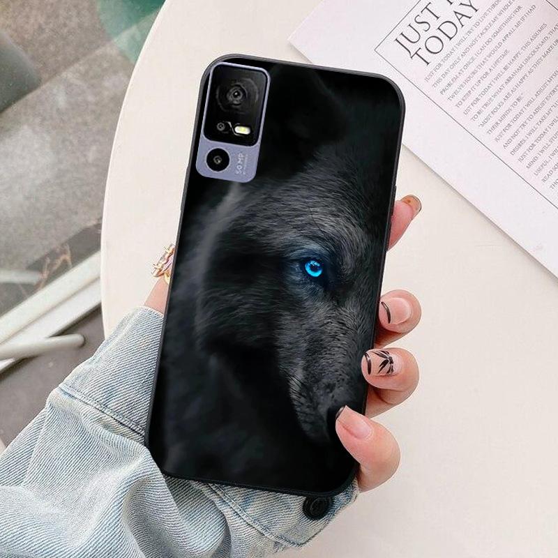For TCL 40 R 5G Phone Case T771K astronaut Silicone Camera Protection Back Cover For TCL 40R 5G T771H Funda Coque TCL40R