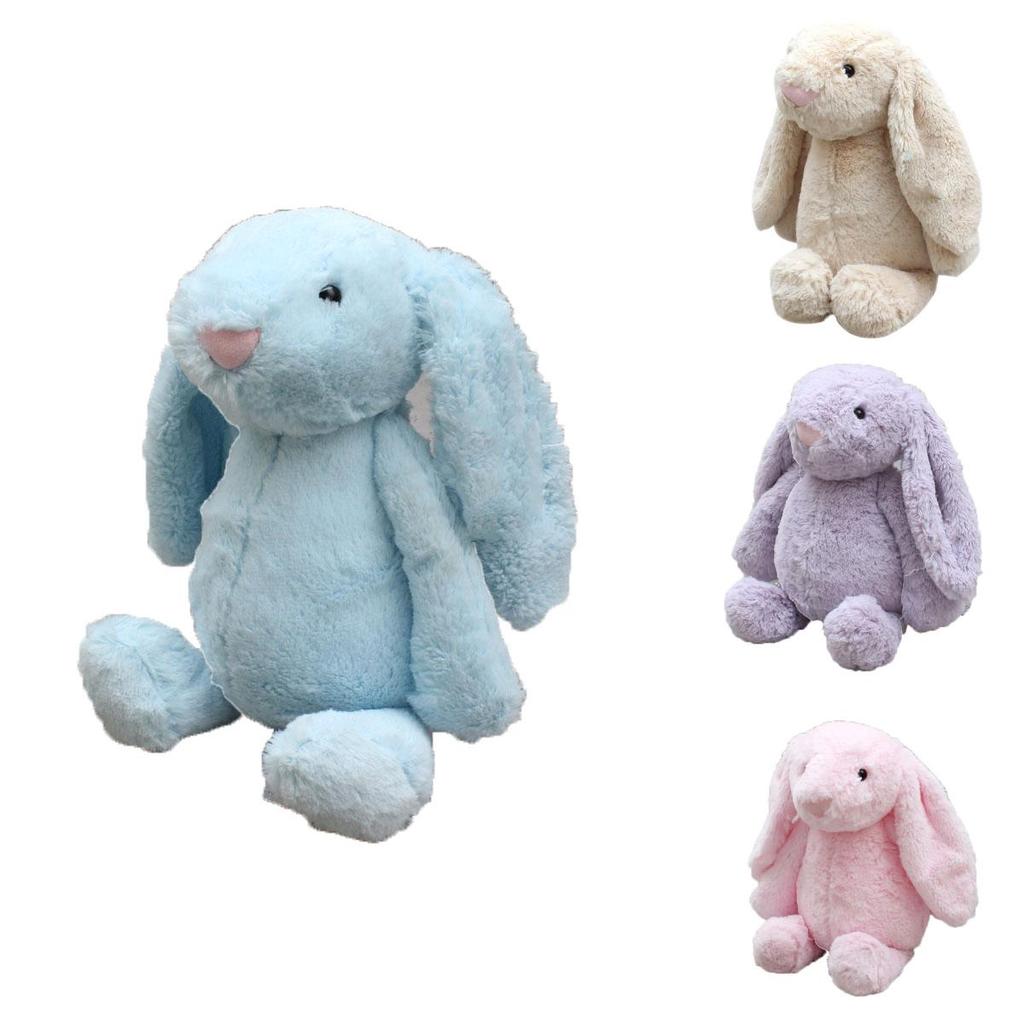 Žavingai minkštas 40 cm mielas zuikio pliušinis žaislas Rabbit Vaikams Puiki dovana arba dekoracija