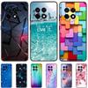 For Oneplus 13R Case Silicone Luxury Space Soft Bumper for Oneplus ACE 5 Pro ACE5 Phone Cover One plus 13R TPU Funda Fashion Bag
