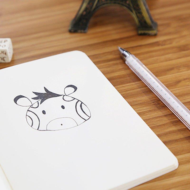 Craft Notebook Office Supplies Diary Book DIY Retro The Kraft Paper Blank Memo Pad Sketch Book Notepad
